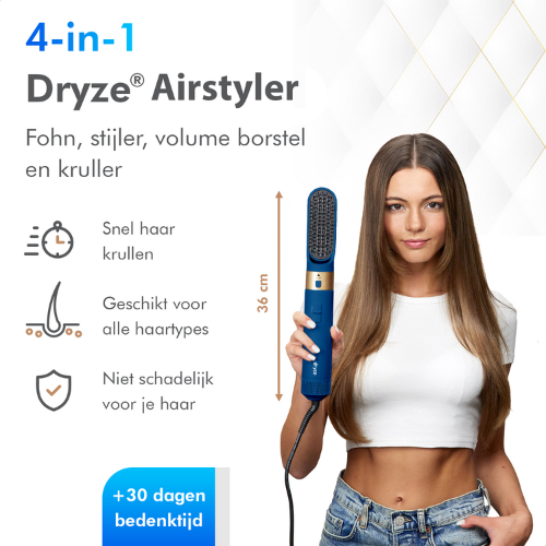 Dryze airstyler vinca blue edition